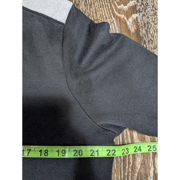 HUGO BOSS Black & Gray Full Zip Sweatshirt Lightweight Jacket Men's Size L 113 - Picture 7 of 8